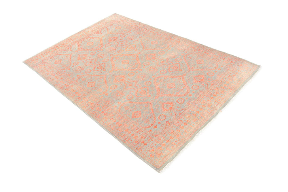 Designer Teppich - 185 x 124 cm - grau
