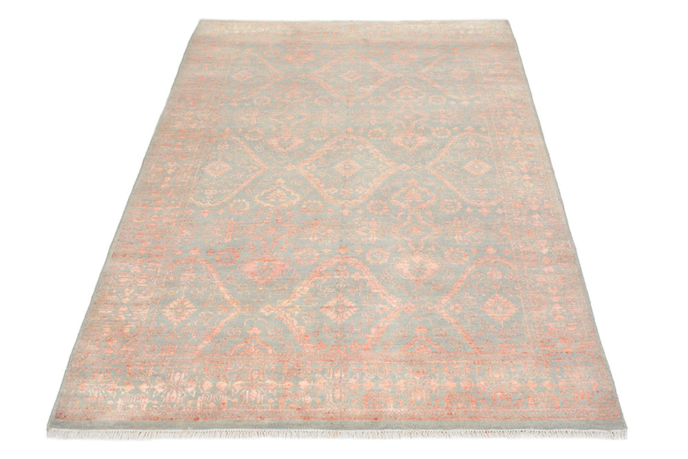 Designer Teppich - 185 x 124 cm - grau