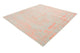 Designer Teppich quadratisch  - 200 x 199 cm - hellgrau