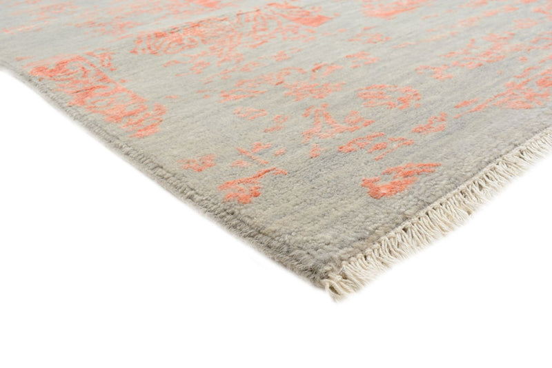Designer Teppich quadratisch  - 200 x 199 cm - hellgrau