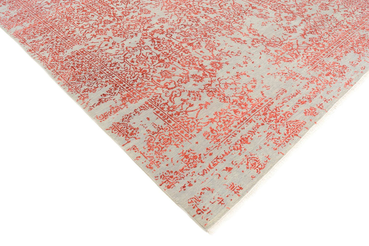 Designer Teppich - 297 x 245 cm - hellrot