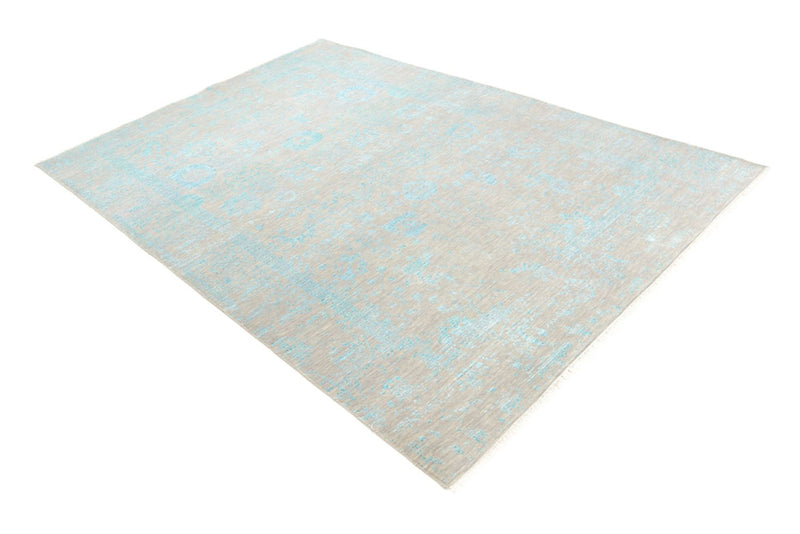 Designer Teppich - 249 x 167 cm - hellgrau