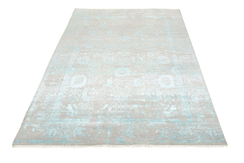 Designer Teppich - 249 x 167 cm - hellgrau