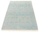 Designer Teppich - 151 x 105 cm - hellgrau