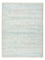 Designer Teppich - 202 x 155 cm - hellgrau