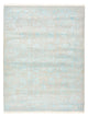 Designer Teppich - 202 x 155 cm - hellgrau
