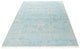 Designer Teppich - 202 x 155 cm - hellgrau