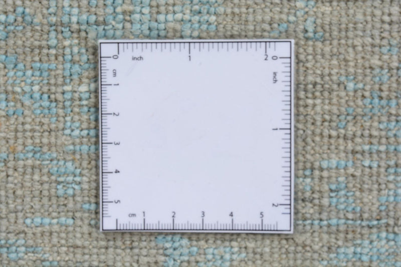 Designer Teppich - 202 x 155 cm - hellgrau