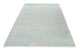 Designer Teppich - 181 x 122 cm - hellgrau
