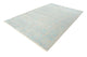 Designer Teppich - 181 x 122 cm - hellgrau