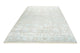 Designer Teppich - 181 x 122 cm - hellgrau