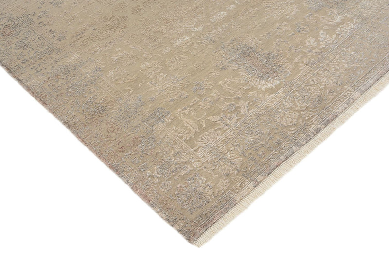 Designer Teppich - 183 x 124 cm - hellbeige