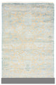 Designer Teppich - 148 x 100 cm - hellblau