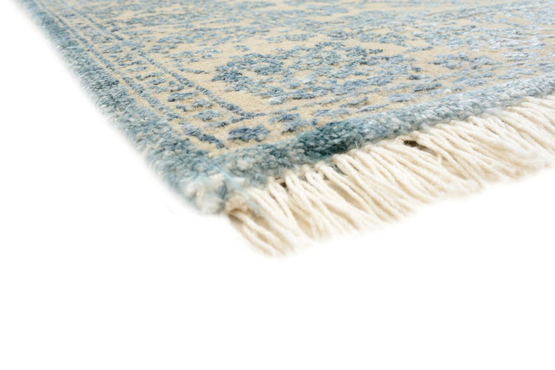 Designer Teppich - 148 x 100 cm - hellblau