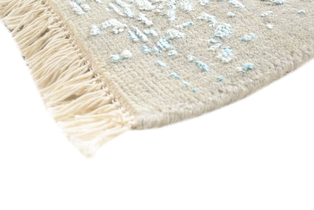 Designer Teppich - 178 x 122 cm - grau