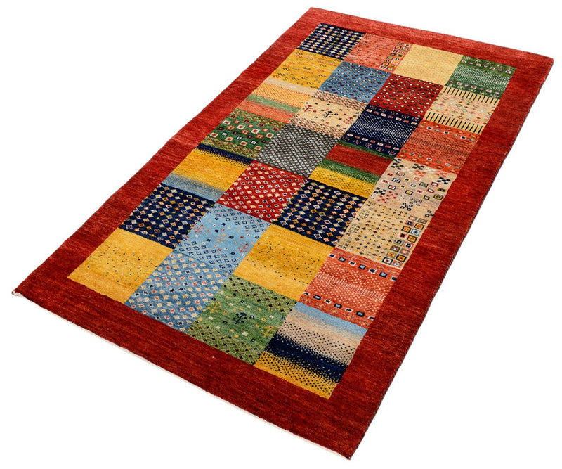 Gabbeh Teppich - Loribaft Indus - 163 x 96 cm - mehrfarbig