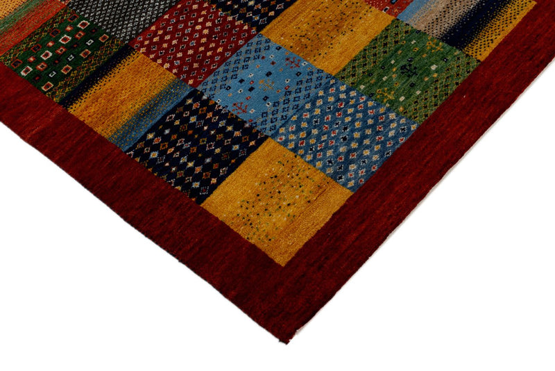 Gabbeh Teppich - Loribaft Indus - 163 x 96 cm - mehrfarbig