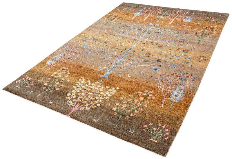 Gabbeh Teppich - Loribaft Indus - 244 x 174 cm - mehrfarbig