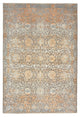 Designer Teppich - 245 x 168 cm - dunkelbeige