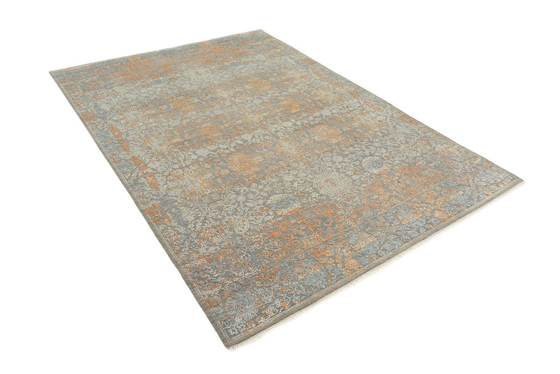 Designer Teppich - 245 x 168 cm - dunkelbeige