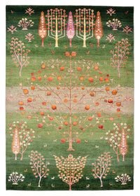 Tapis Gabbeh - Loribaft Indus - 246 x 171 cm - multicolore