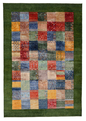Gabbeh Teppich - Loribaft Indus - 246 x 171 cm - mehrfarbig