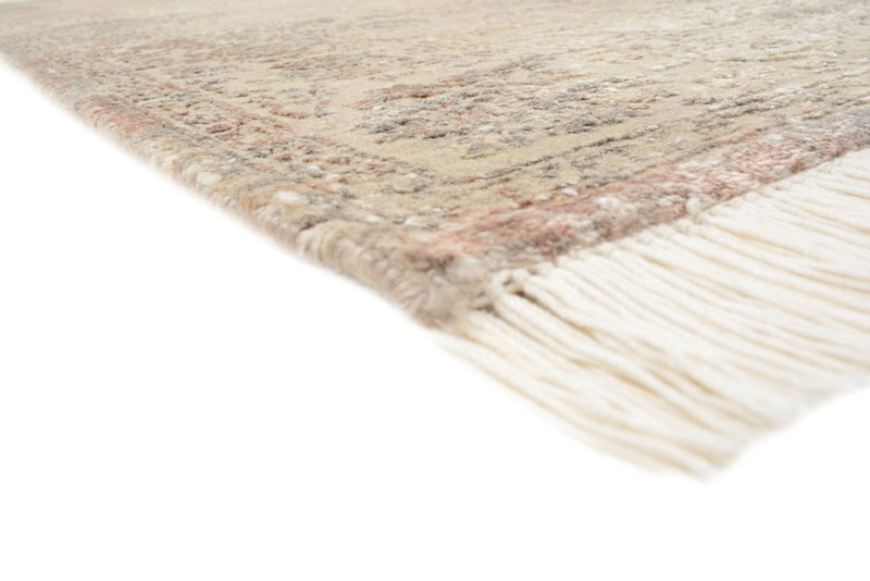 Designer Teppich - 179 x 131 cm - hellbeige