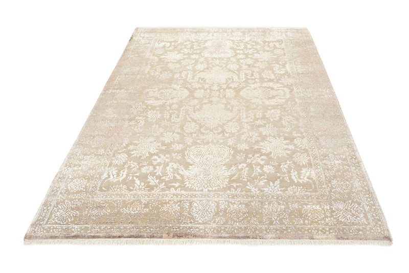 Designer Teppich - 179 x 131 cm - hellbeige
