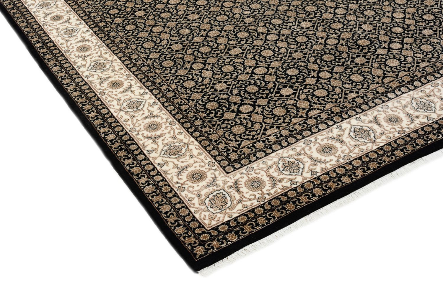 Orientteppich - Bidjar - Indus - 203 x 144 cm - dunkelbeige