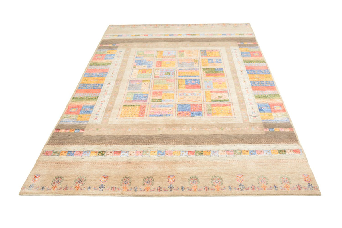 Gabbeh Teppich - Loribaft Indus - 244 x 171 cm - mehrfarbig