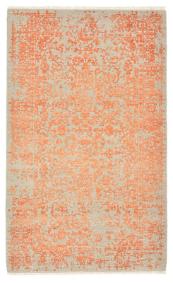 Designer Teppich - 154 x 96 cm - orange