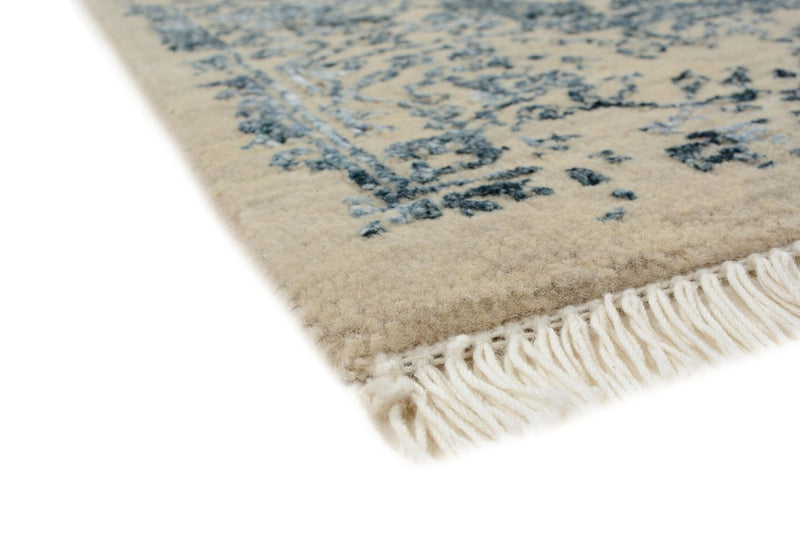 Designer Teppich - 149 x 95 cm - hellbeige
