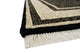 Designer Teppich - 153 x 101 cm - dunkelbeige