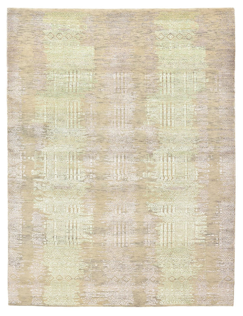 Designer Teppich - 236 x 179 cm - hellgrün