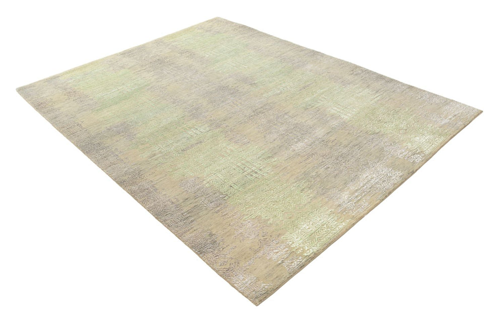 Designer Teppich - 236 x 179 cm - hellgrün