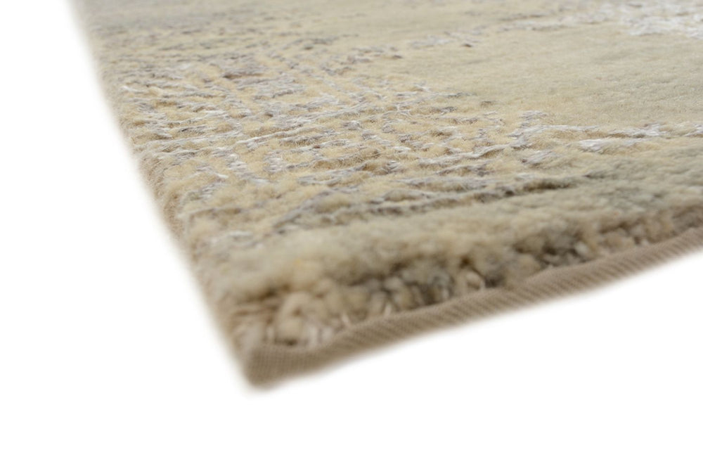 Designer Teppich - 236 x 179 cm - hellgrün