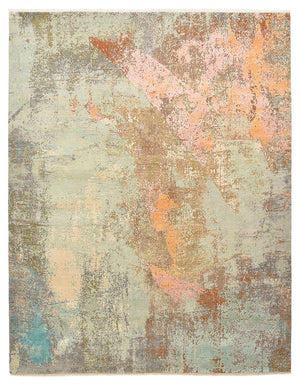 Designer Teppich - 309 x 242 cm - mehrfarbig