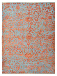 Tapis design - 208 x 156 cm - orange