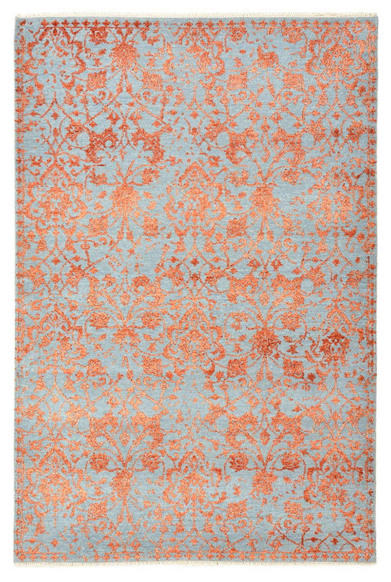 Designer Teppich - 186 x 125 cm - orange
