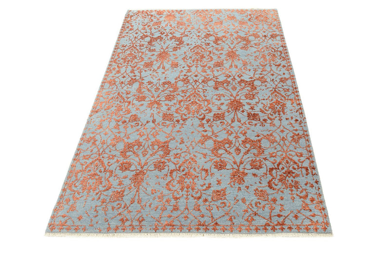 Designer Teppich - 186 x 125 cm - orange