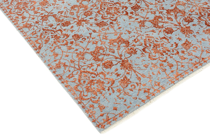 Designer Teppich - 186 x 125 cm - orange