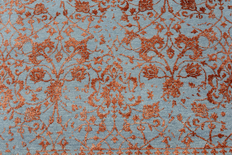 Designer Teppich - 186 x 125 cm - orange