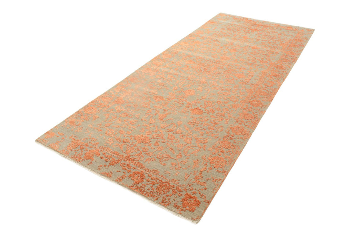Tappeto di design 126x297cm - Designerteppich - arancione