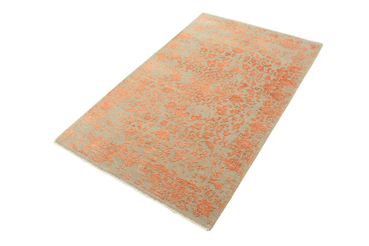 Designer Teppich - 152 x 94 cm - orange