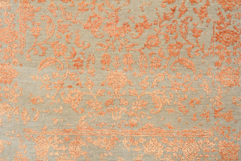 Designer Teppich - 152 x 94 cm - orange
