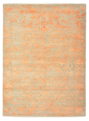Designer Teppich - 210 x 157 cm - orange