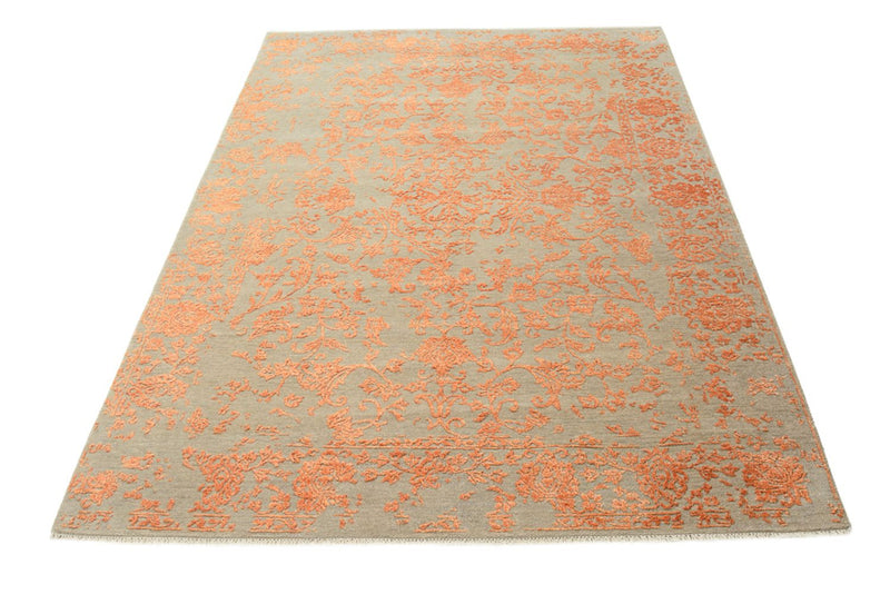 Designer Teppich - 210 x 157 cm - orange