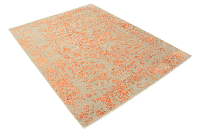 Designer Teppich - 210 x 157 cm - orange