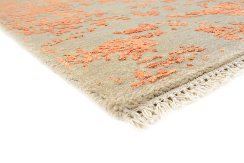 Designer Teppich - 210 x 157 cm - orange