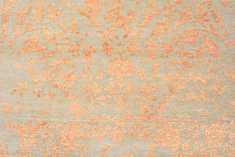 Designer Teppich - 210 x 157 cm - orange